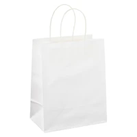 10 Packs: 13ct. (130 total) Medium White Paper Gift Bags by Celebrate It™