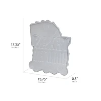 American Art Décor™ 17.25" Texas Hold'em Embossed Metal Sign