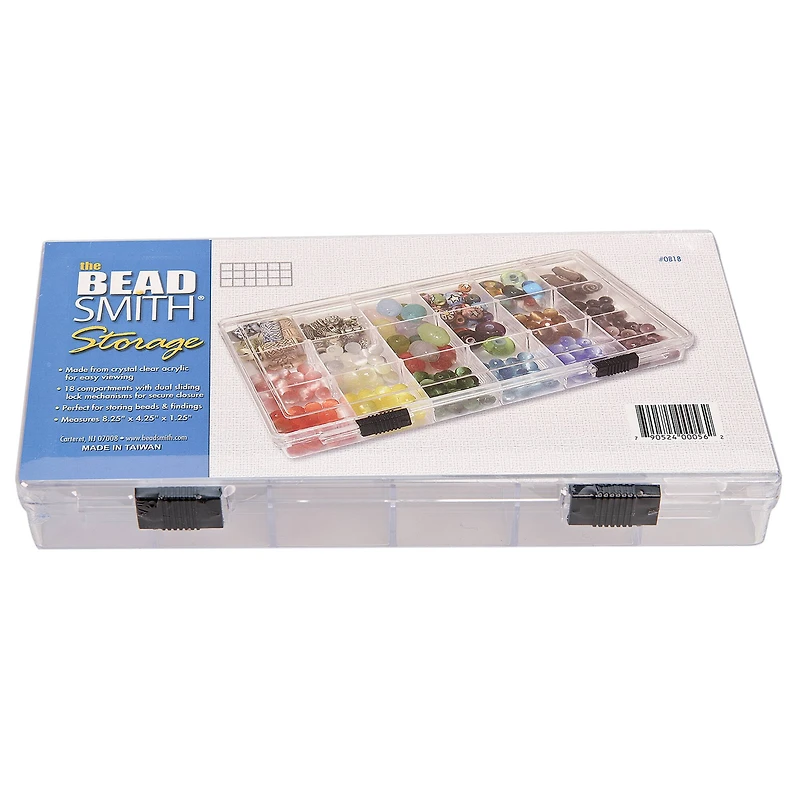 The Beadsmith® 18-Compartment Organizer Box