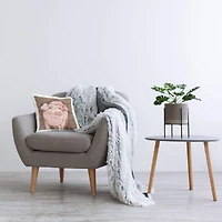 Stupell Industries Country Pig Smiling Farm Animal Throw Pillow, 18" x 18"