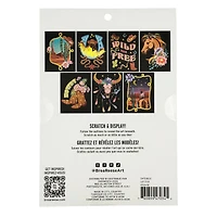 Brea Reese™ 6" x 8" Howdy Cowgirl Scratch Art Paper Pad