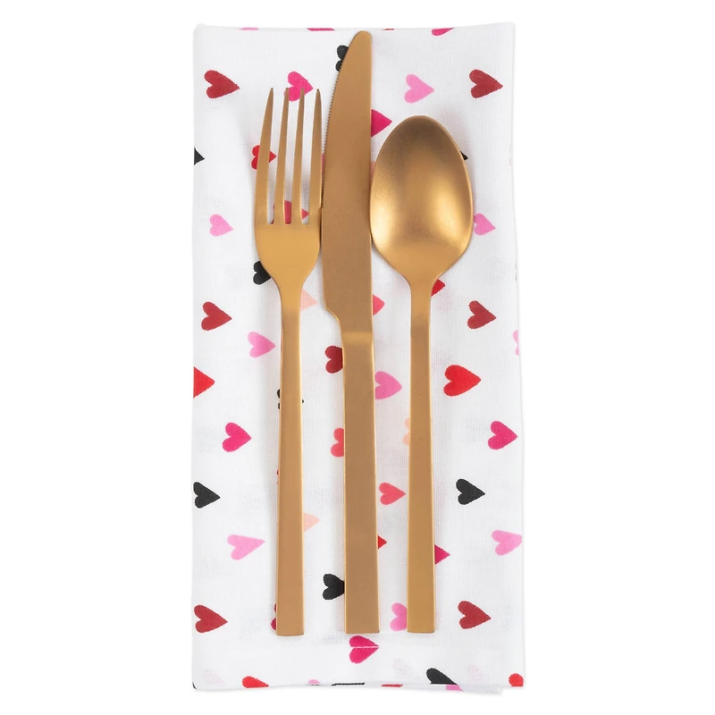 DII® Confetti Hearts Print Napkins, 6ct.