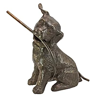 Design Toscano Bronze Raining Dogs Piped Garden Statue