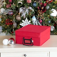Santa's Bag 48ct. 3" Christmas Ornament Storage Box with Dividers