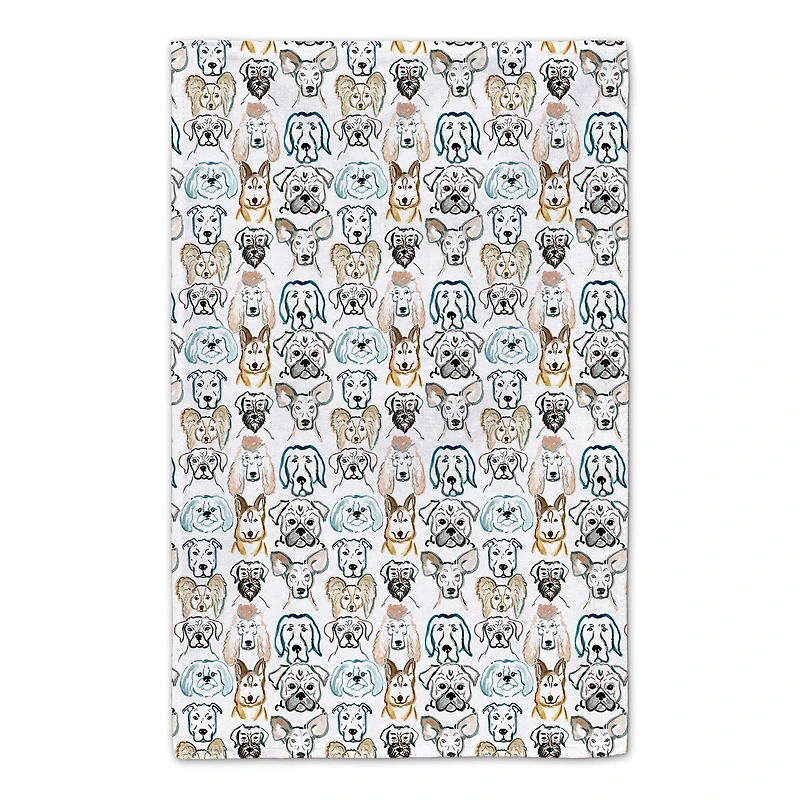 Funny Dog No.3 Tea Towel Set