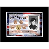 Abraham Lincoln Future President Framed Coin Set
