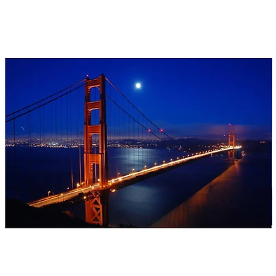 LED Lighted San Francisco Golden Gate Bridge Canvas Wall Art