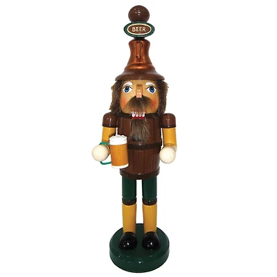 Santa's Workshop 14" Beer Miester Nutcracker