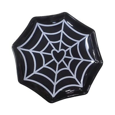 8" Spider Web Ceramic Plate by Ashland®