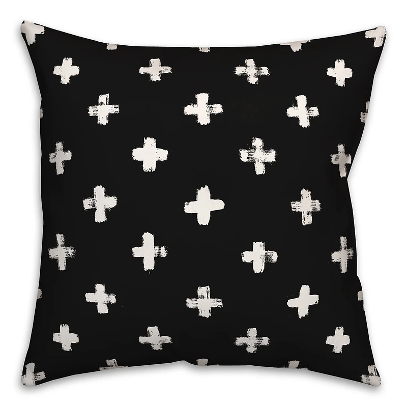 Crosses Indoor/Outdoor Pillow