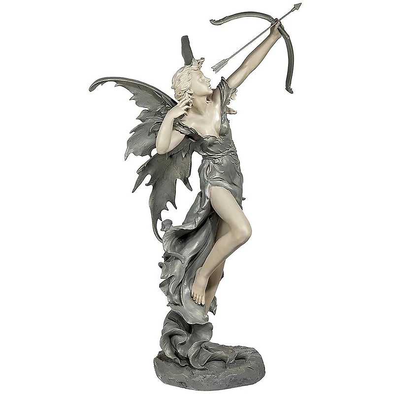 Design Toscano 48.5" Rhiannon the Archer Garden Fairy Statue