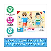 Lift & Learn Puzzle - Inside of Me: 28 Pcs