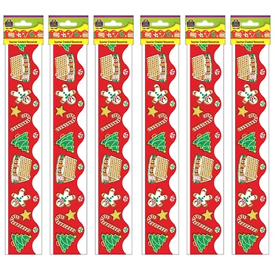 Teacher Created Resources® Christmas Border Trim, 210ft.
