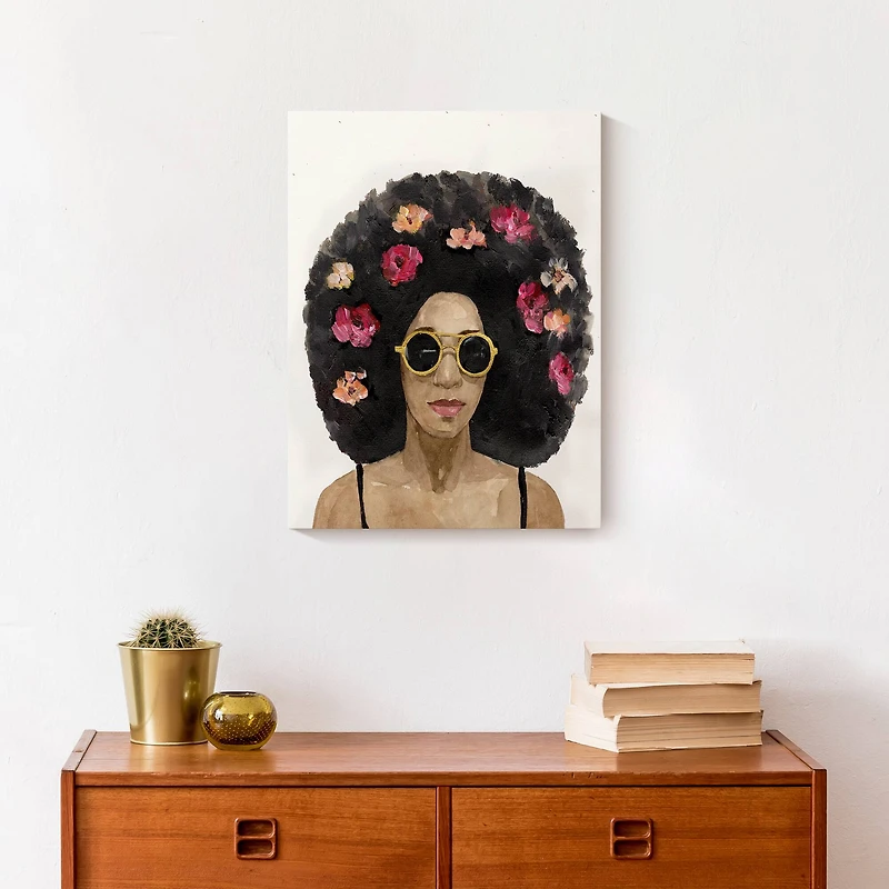 Flowers For Fun 12" x 16" Canvas Wall Art