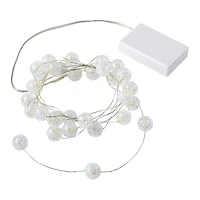 8 Pack: 30ct. Crackle Ball LED String Lights by Ashland™