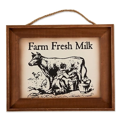 Fresh Milk Farmhouse Sign