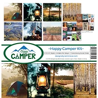 Reminisce Collection Kit 12"X12"-Happy Camper