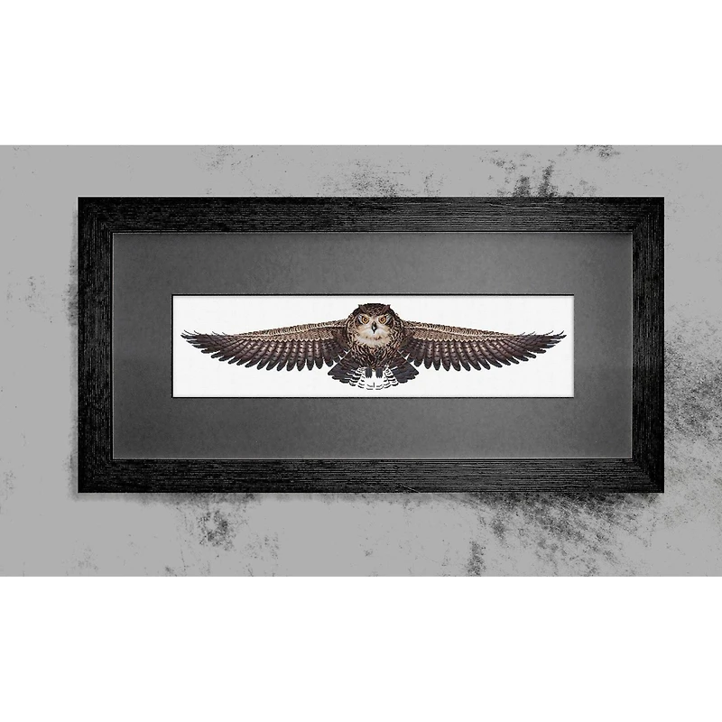 Luca-S The Owl Counted Cross Stitch Kit