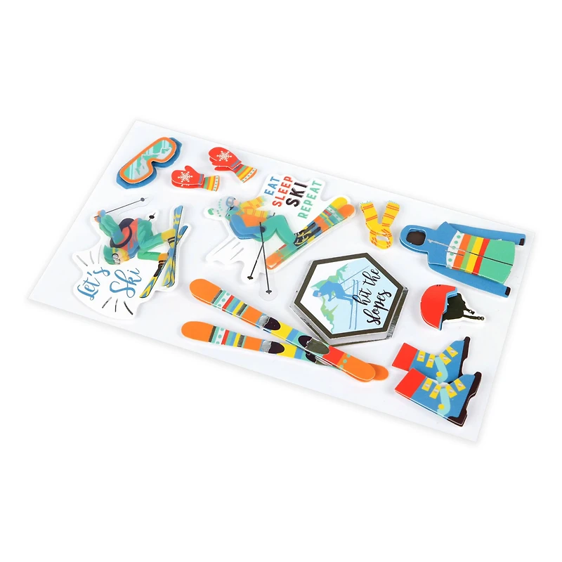 Let's Ski Stickers by Recollections™