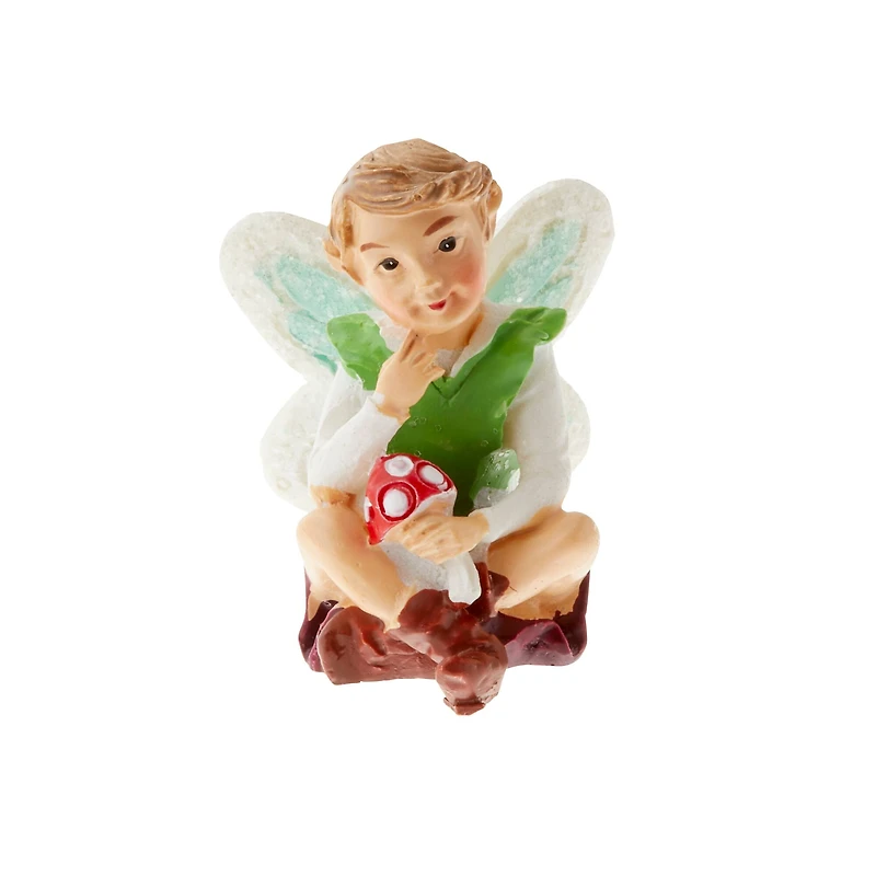Miniature Daydreaming Fairy Boy by Make Market®