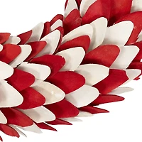 15" Petals & Stars Wooden Americana Wreath