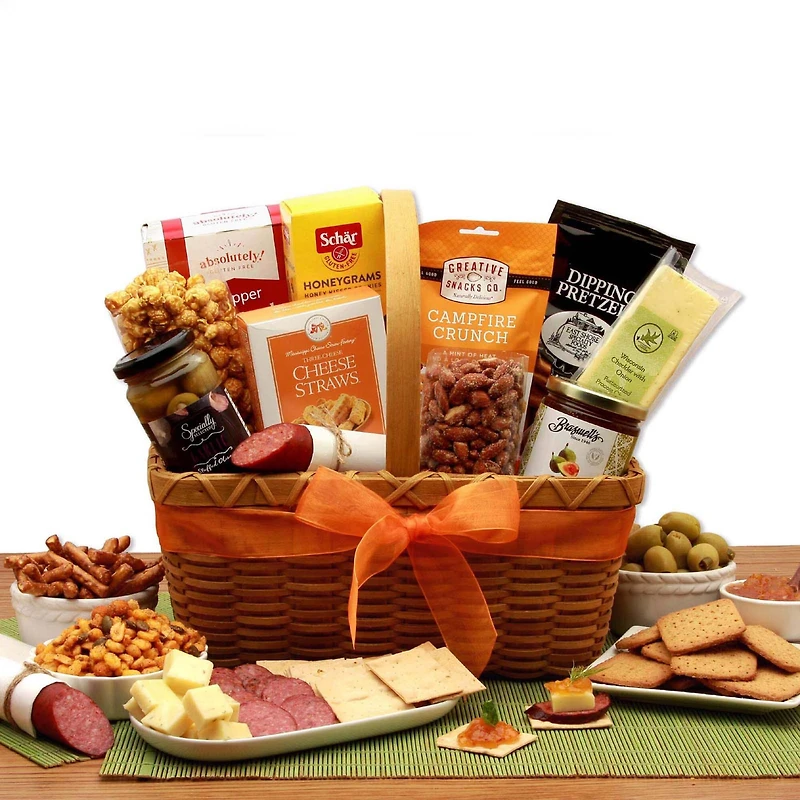 Gourmet Picnic Basket Gift Basket