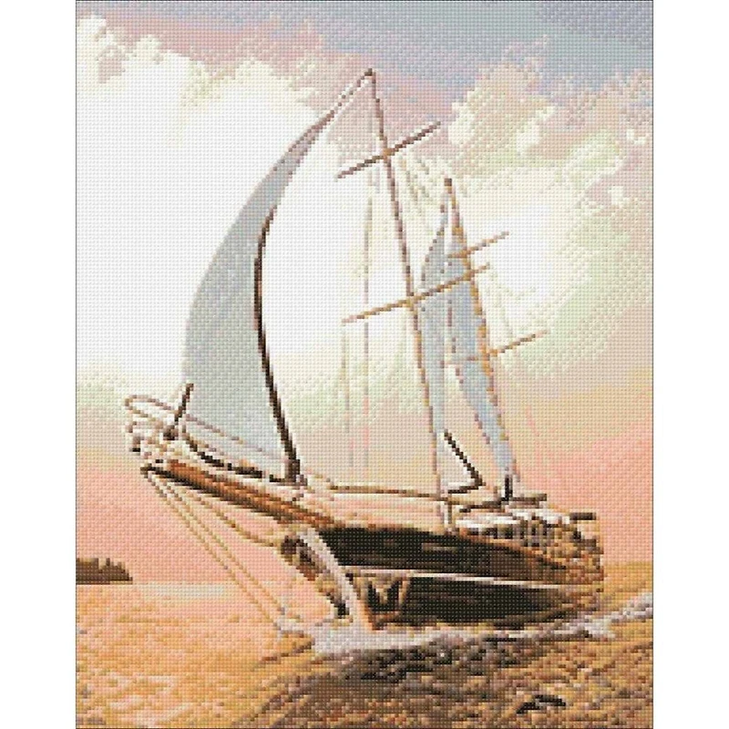 Wizardi Diamond Painting Kit Yacht
