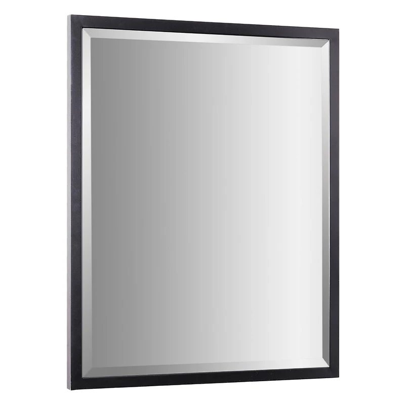 Head West Metal Framed Beveled Edge Rectangular Vanity Wall Mirror