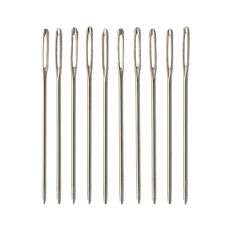 12 Packs: 10 ct. (120 total) Leather Stitching Needles by Make Market®