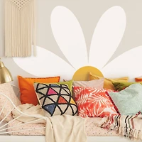 RoomMates Daisy Headboard Peel & Stick Giant Wall Decal Set