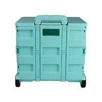 Everything Mary Collapsible Rolling Cart with Lid