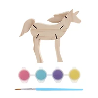 3D Unicorn Wood Figure by Creatology™