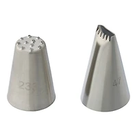 No. 47 Basketweave & No. 233 Hair Decorating Tip Set by Celebrate It™