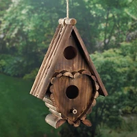 11'' Lovely Heart Shape Birdhouse