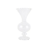 4" Clear Wide-Mouth Blown Glass Bud Vase by Ashland®