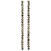 12 Pack: Dalmatian Jasper Round Beads, 6mm by Bead Landing™
