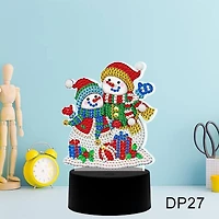Sparkly Selections' Snowmen Lamp