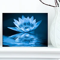 Designart - Blue Water Lily