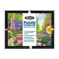 RoseArt Brown Puzzle Frame Kit