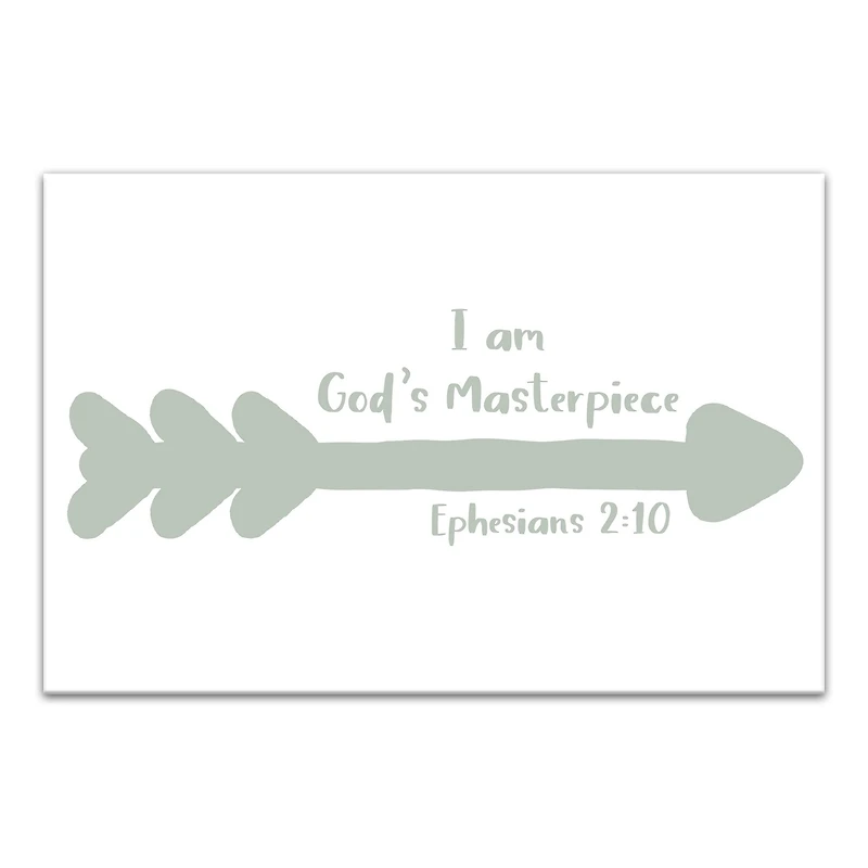 God's Masterpiece 18" x 12' Canvas Wall Art