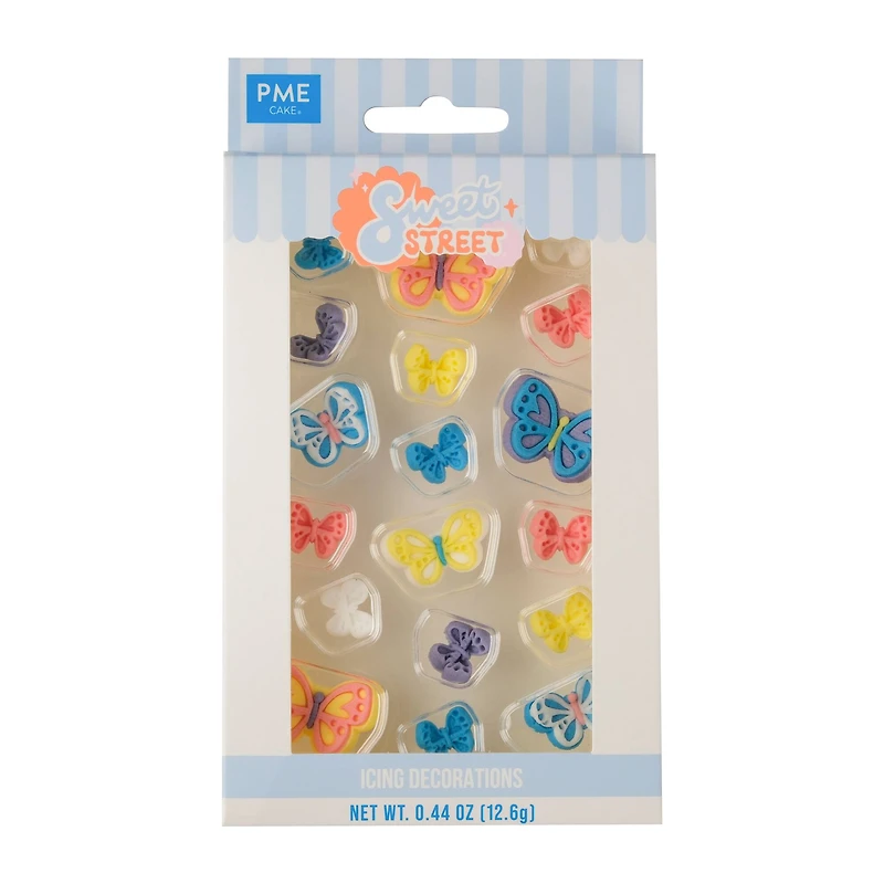 PME Cake Sweet Street® Butterflies Icing Decorations