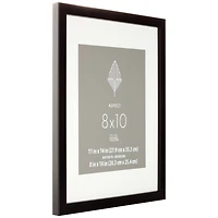 Aspect Black Frame with Mat by Studio Décor