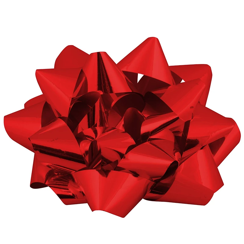 JAM Paper 13" Red Giant Gift Bow, 6ct.