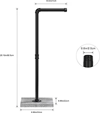 Freestanding Toilet Paper Holder Stand