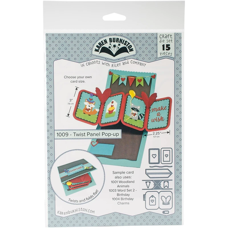 Karen Burniston Dies-Twist Panel Pop-Up