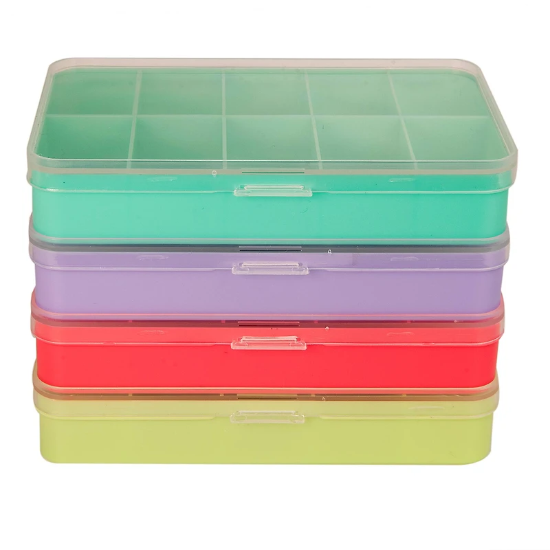 The Beadsmith® Stackable 4 Box Organizer