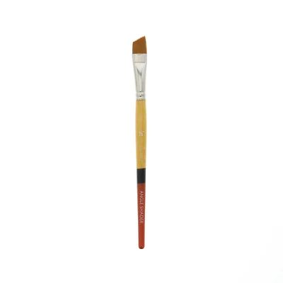 Princeton™ Snap!™ Series 9650 Gold Taklon Short Handle Angle Shader Brush