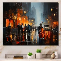 Designart "African American Harlem City" African American Wall Art Prints