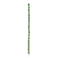 Green Ceramic Tube Beads, 9.8mm by Bead Landing™