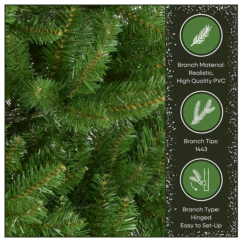 9ft. Unlit Kingswood® Fir Pencil Artificial Christmas Tree